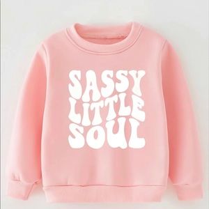 Girls pullover sweater